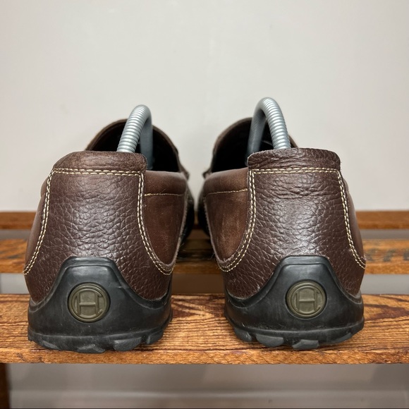 Cole Haan Brown Leather Tucker Venetian Driver Slip On Loafers Shoes Men’s 10.5 - Picture 4 of 10